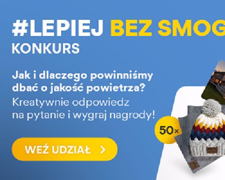 Kamil Stoch już wie, że #LepiejBezSmogu, a Ty?  Weź udział w konkursie i pokaż, jak dbasz o czyste powietrze